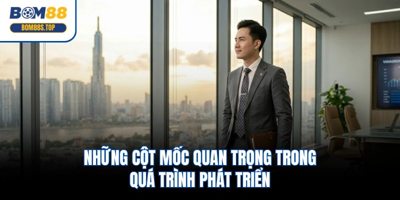 Những cột mốc quan trọng trong quá trình phát triển