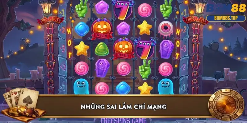 Những sai lầm chí mạng